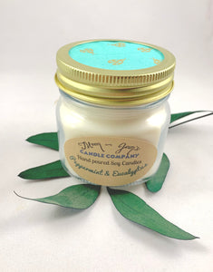 Peppermint & Eucalyptus - Mam Jam's Candle Company